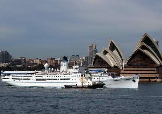 MV Doulos Arrives in Sydney on Final Australian Visit