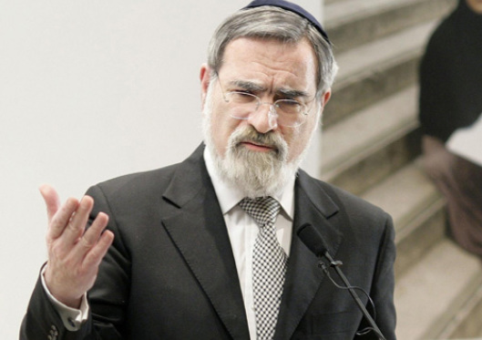 Chief Rabbi backs Pope's condemnation of equality laws