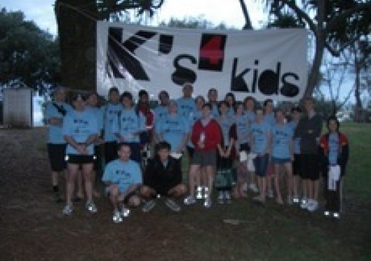 2012 K's 4 Kids Walkathon Team Burleigh Heads and Caningeraba State Schools
