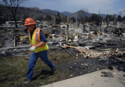 Mission workers affected by Colorado wildfires