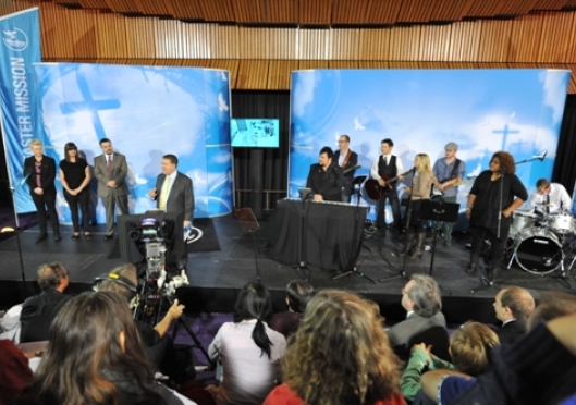 Sunrise service declares Easter message is at the centre of life