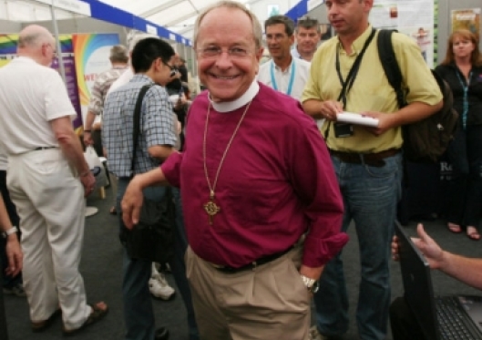 First openly gay bishop Gene Robinson to divorce partner of 25 years