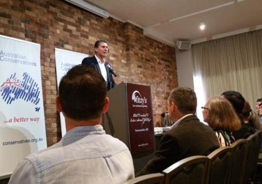 A push forward for Christian support in the Australian Conservatives party