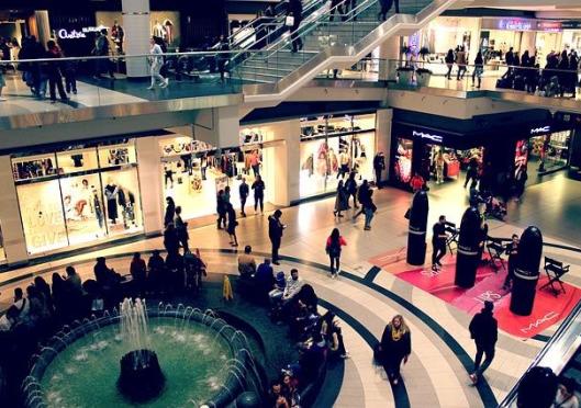 God – or the shopping mall?