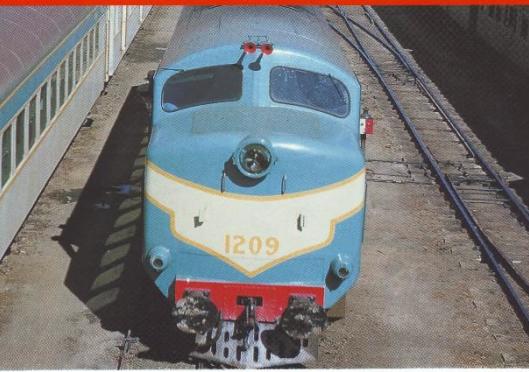 Footplate Padre - first diesels set the pace