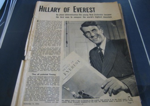Edmund Hillary of Mount Everest