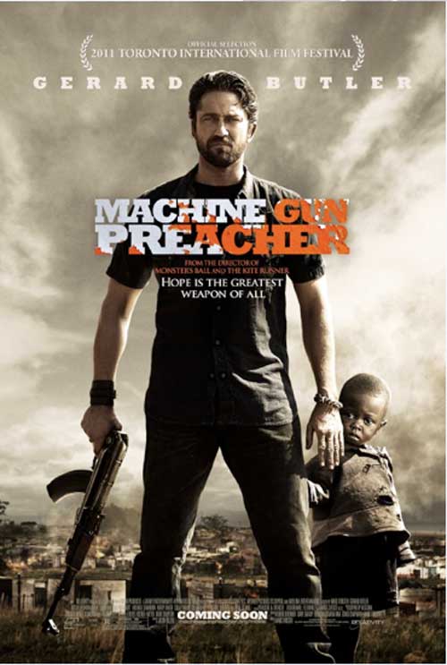 Machine Gun toting preacher movie poster controversial among critics ...